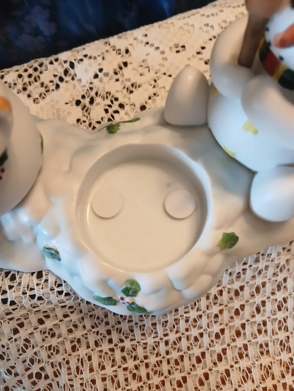 PartyLite SNOWBELL KIDS Votive Candle Holder